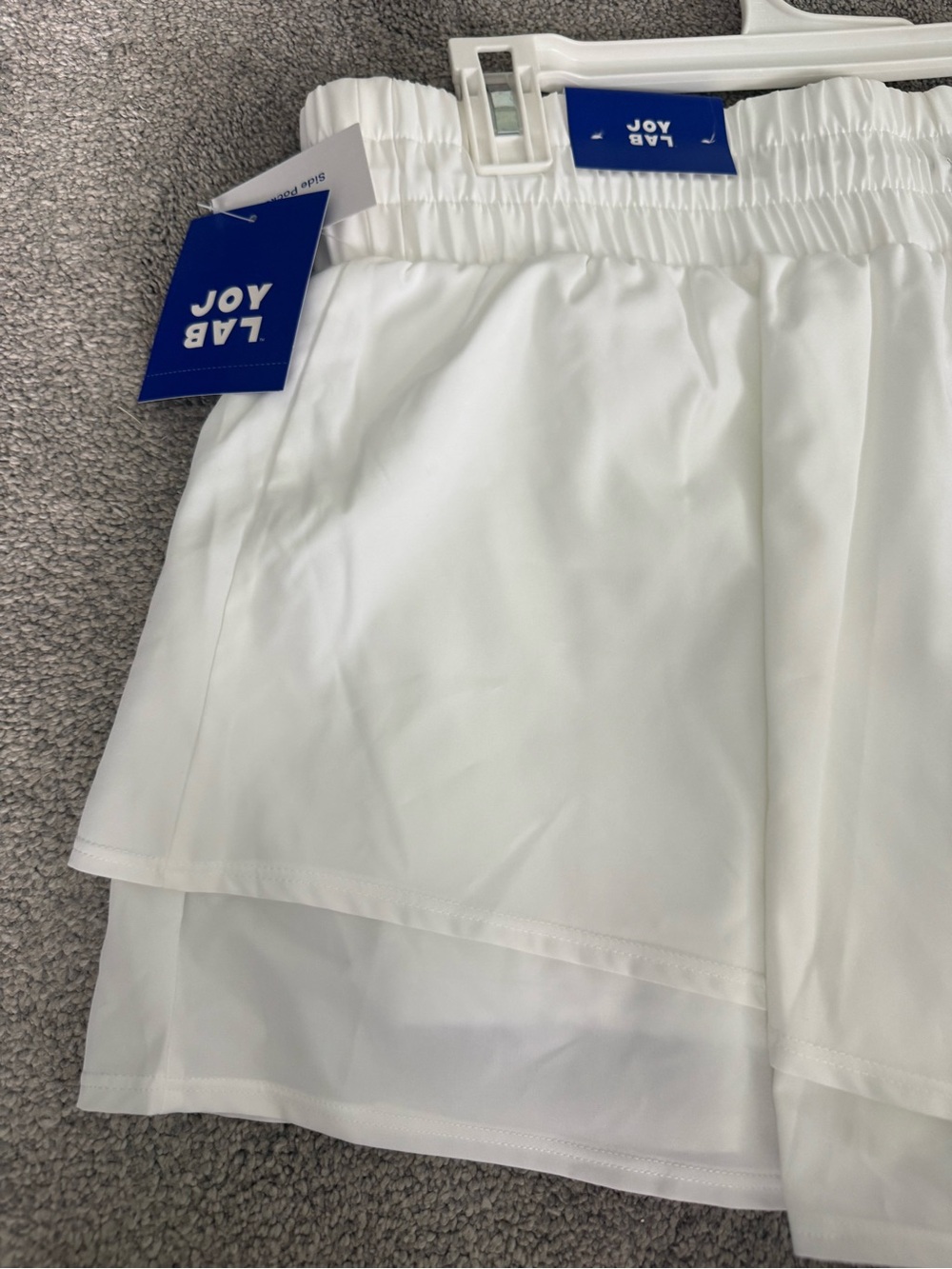 Joylab Women’s White Athletic Skort Shorts - Lightweight Performance - Picture 5 of 7